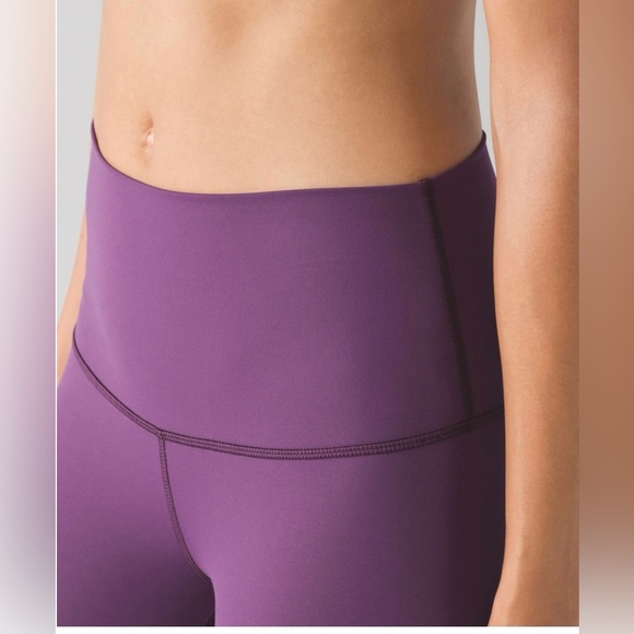 LULULEMON Wunder Under Pant Tights Leggings High Rise Ombre Darkest Magenta - Picture 2 of 7